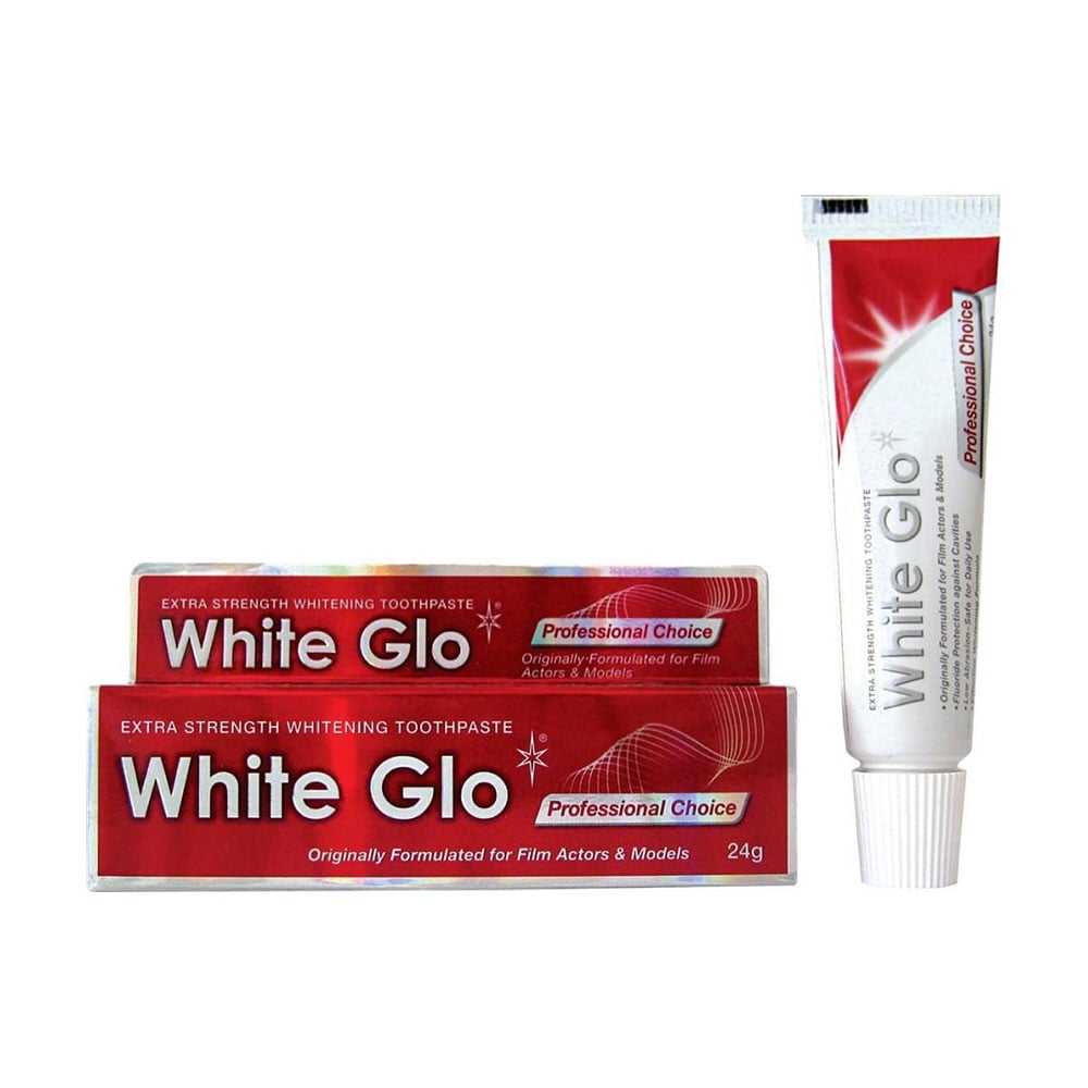 Екстрасильна відбілювальна зубна паста White Glo Професійний вибір, 24 г
