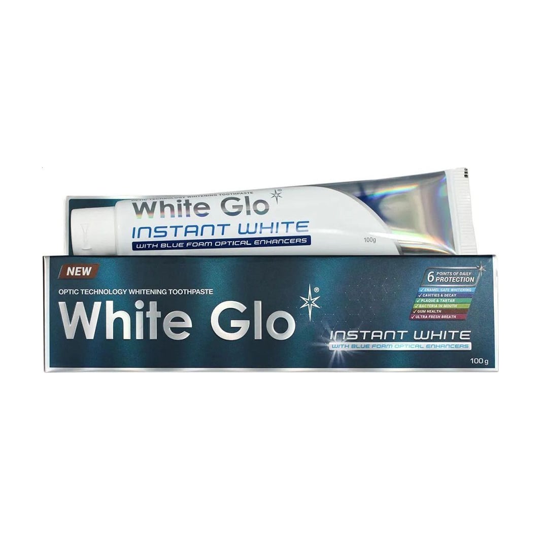 Відбілювальна зубна паста White Glo Instant White, 100 г